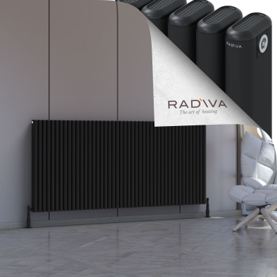 Radiva - Kotto Alüminyum Radyatör 900x2021 Siyah