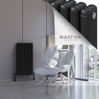 Radiva - Kotto Alüminyum Radyatör 900x491 Siyah