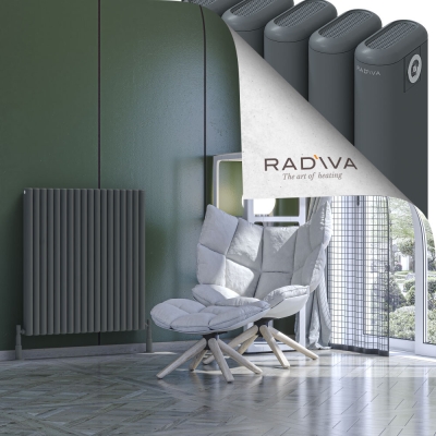 Radiva - Kotto Alüminyum Radyatör 900x806 Antrasit (1)