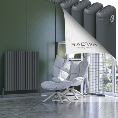 Radiva - Kotto Alüminyum Radyatör 900x851 Antrasit