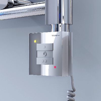 Radiva - Ktx1 Havlupan Rezistansı Kontrol Paneli Spiral Kablolu Krom - 491