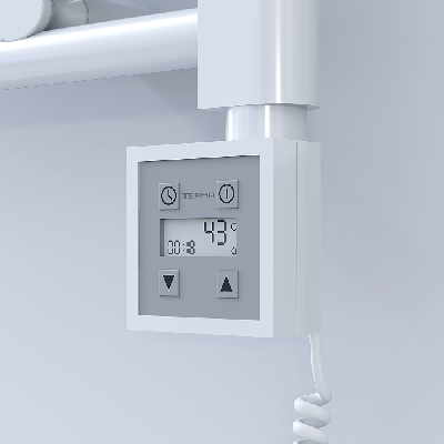 Radiva - Ktx3 Havlupan Rezistansı Kontrol Paneli Spiral Kablolu Beyaz - 494