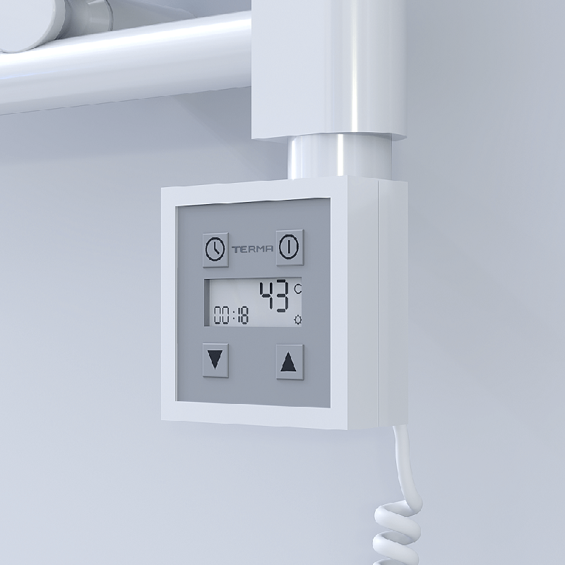 Ktx3 Havlupan Rezistansı Kontrol Paneli Spiral Kablolu Beyaz - 4TEC1Ktx3KB1-K