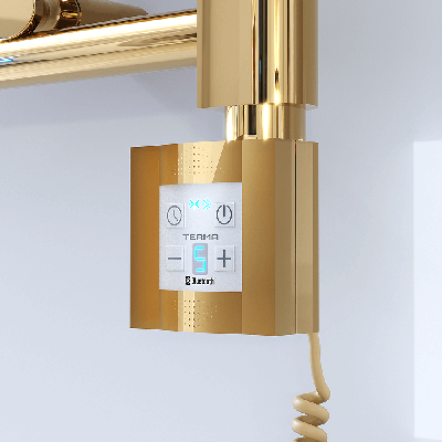 Radiva - Ktx4 Havlupan Rezistansı Kontrol Paneli Spiral Kablolu Altın