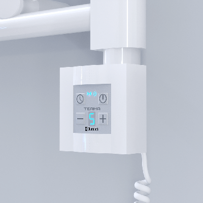 Radiva - Ktx4 Havlupan Rezistansı Kontrol Paneli Spiral Kablolu Beyaz