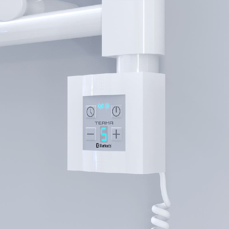 Ktx4 Havlupan Rezistansı Kontrol Paneli Spiral Kablolu Beyaz - 4TEC1Ktx4KB1-K