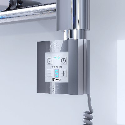 Radiva - Ktx4 Havlupan Rezistansı Kontrol Paneli Spiral Kablolu Krom