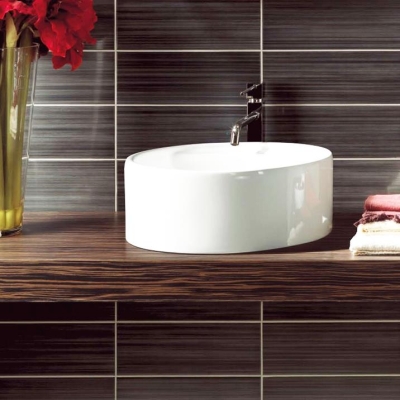 LAFAENZA - Lafaenza Drill T Duvar Karosu Kahve 12,5 x 33,3 cm