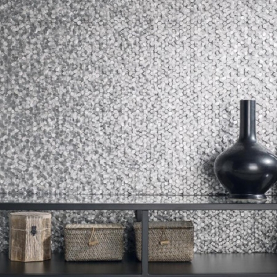 ANTIC COLLANIAL - L'antic Colonial Duvar Mozaiği Gravity Alumunium 3D Hexagon Metal 30,4 x 30,4 cm