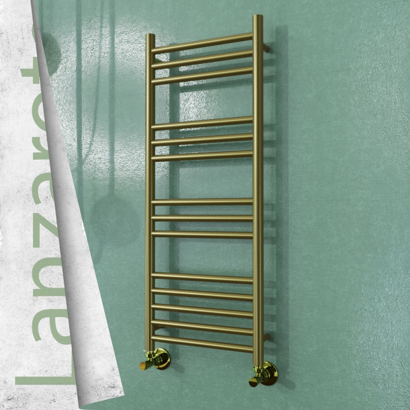 LANZAROTE Paslanmaz Çelik Havlupan 400x1000 Satine Altın - 1LAN04001000K2SS