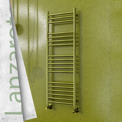 Radiva - LANZAROTE Paslanmaz Çelik Havlupan 400x1200 Altın