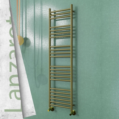 Radiva - LANZAROTE Paslanmaz Çelik Havlupan 400x1500 Satine Altın (1)