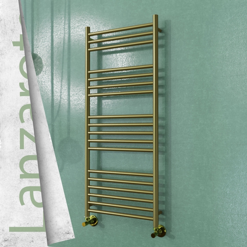 LANZAROTE Paslanmaz Çelik Havlupan 500x1200 Satine Altın - 1LAN05001200K2SS