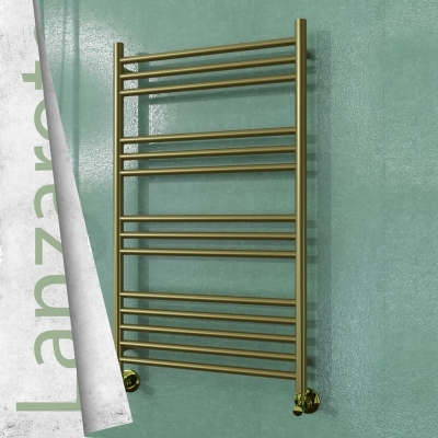 Radiva - LANZAROTE Paslanmaz Çelik Havlupan 600x1000 Satine Altın (1)