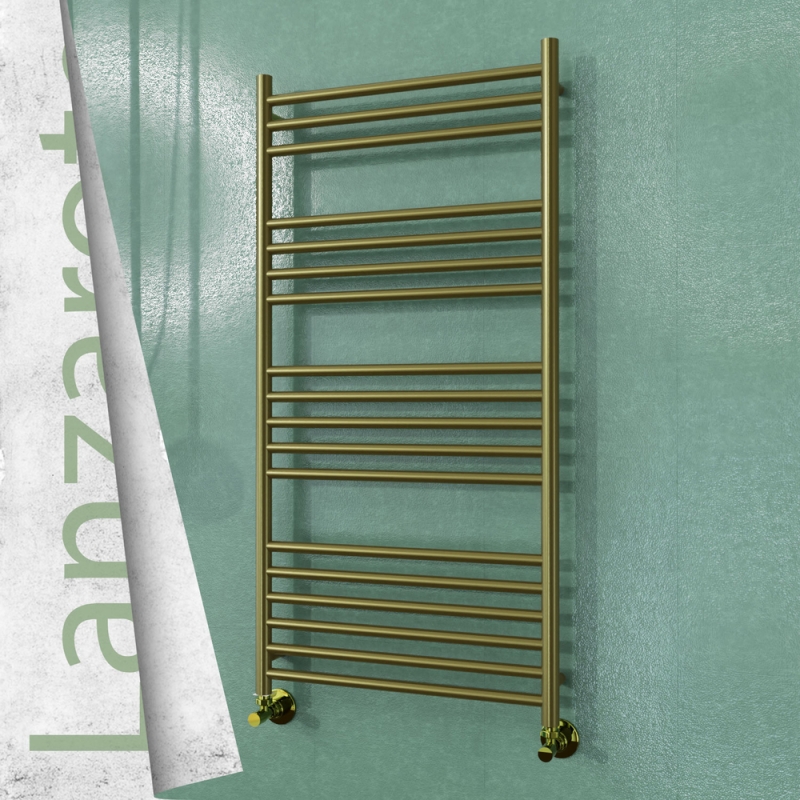 LANZAROTE Paslanmaz Çelik Havlupan 600x1200 Satine Altın - 1LAN06001200K2SS