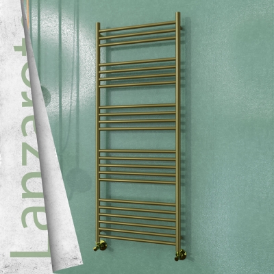 Radiva - LANZAROTE Paslanmaz Çelik Havlupan 600x1500 Satine Altın (1)