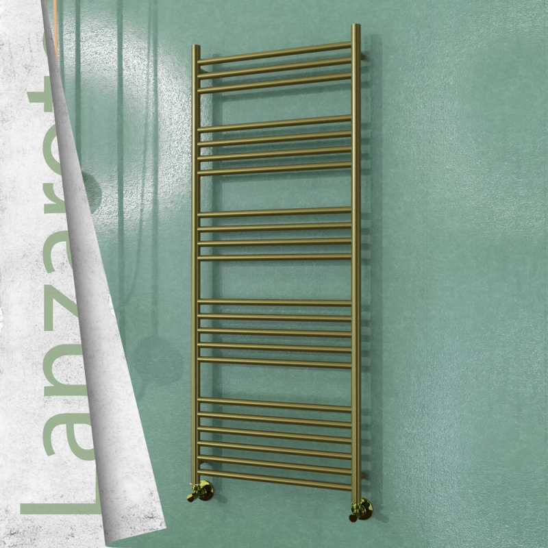 LANZAROTE Paslanmaz Çelik Havlupan 600x1500 Satine Altın - 1LAN06001500K2SS