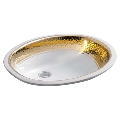 KOHLER - Kohler Lavabo Tezgah Altı Laureate Altın Bantlı - 2