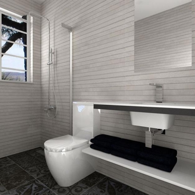 PORCELANOSA - Porcelanosa Duvar Karosu Liston Oxford Blanco 31.6 x 90 cm