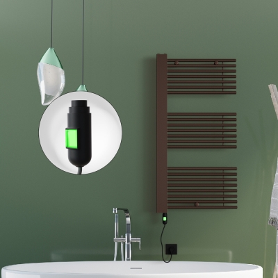 Radiva - MALE Elektrikli Havlupan 600x1190 Bakır Eskitme (On/Off Düğmeli) 600W (1)