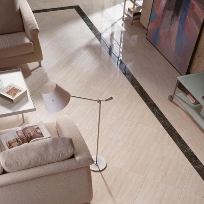 PORCELANOSA - Porcelanosa Yer Karosu Marmol Romano Marfil 43.5 x 43.5 cm (1)