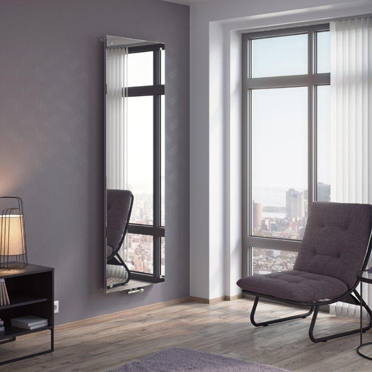 Mars Vitro Aynalı Dekoratif Radyatör Tek Panel 1800x445 - 2MAV18000445TA1M1