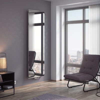 Radiva - Mars Vitro Aynalı Dekoratif Radyatör Tek Panel 1800x595 - 323