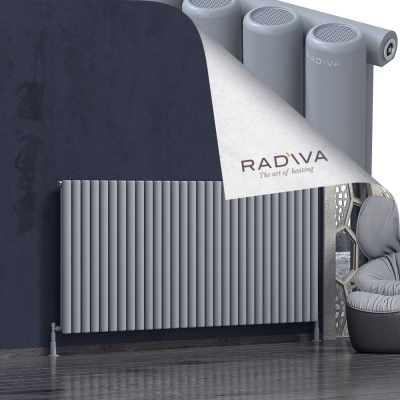 Radiva - Mati Alüminyum Radyatör 1000x2216 Gri (1)