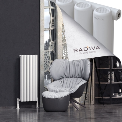 Radiva - Mati Alüminyum Radyatör 1000x440 Beyaz