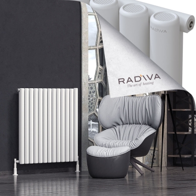 Radiva - Mati Alüminyum Radyatör 1000x958 Beyaz