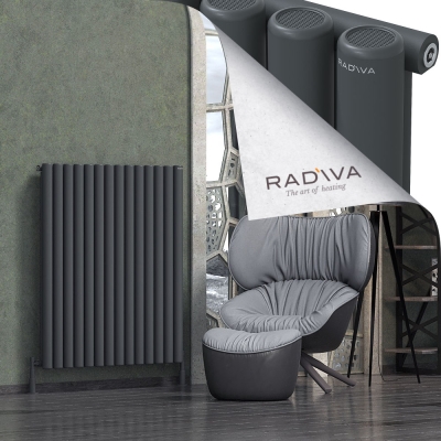 Radiva - Mati Alüminyum Radyatör 1200x1032 Koyu Antrasit