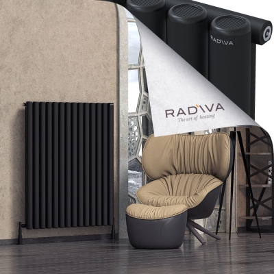 Radiva - Mati Alüminyum Radyatör 1200x1032 Siyah (1)