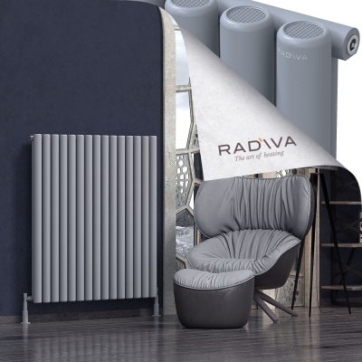 Radiva - Mati Alüminyum Radyatör 1200x1106 Gri