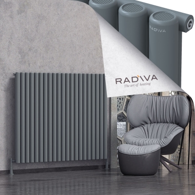 Radiva - Mati Alüminyum Radyatör 1200x1550 Antrasit (1)