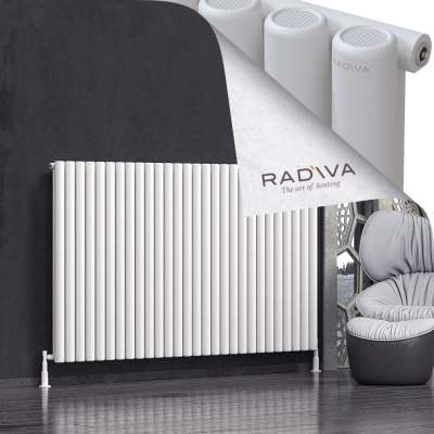 Radiva - Mati Alüminyum Radyatör 1200x2068 Beyaz (1)