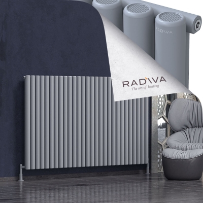 Radiva - Mati Alüminyum Radyatör 1200x2068 Gri (1)