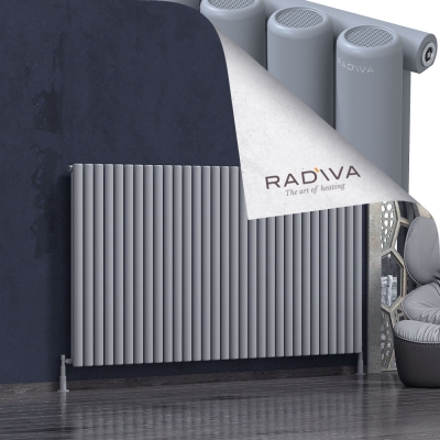 Radiva - Mati Alüminyum Radyatör 1200x2290 Gri (1)