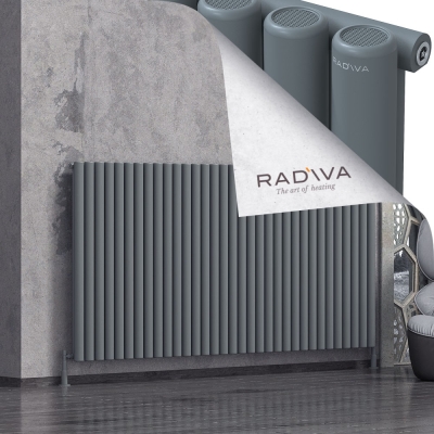 Radiva - Mati Alüminyum Radyatör 1200x2438 Antrasit - 500