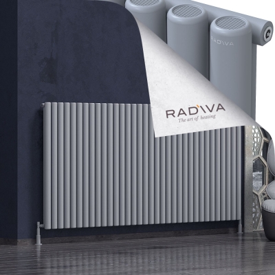 Radiva - Mati Alüminyum Radyatör 1200x2512 Gri - 500