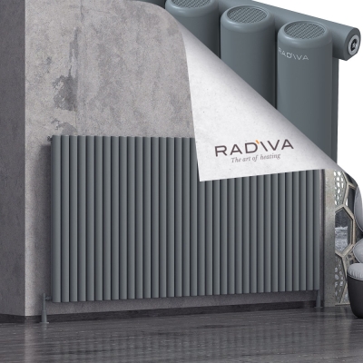 Radiva - Mati Alüminyum Radyatör 1200x2586 Antrasit