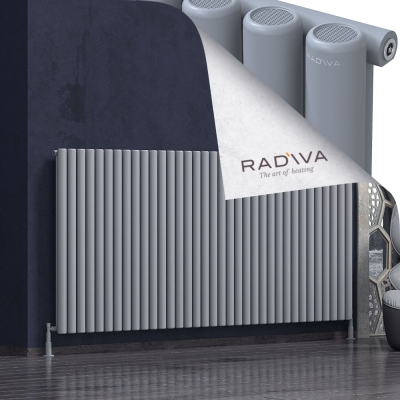 Radiva - Mati Alüminyum Radyatör 1200x2586 Gri
