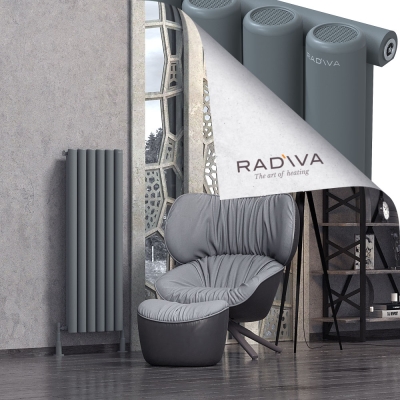 Radiva - Mati Alüminyum Radyatör 1200x440 Antrasit