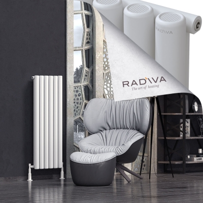 Radiva - Mati Alüminyum Radyatör 1200x440 Beyaz - 500