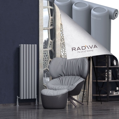 Radiva - Mati Alüminyum Radyatör 1200x440 Gri