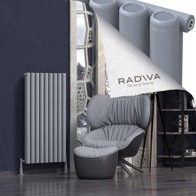 Radiva - Mati Alüminyum Radyatör 1200x662 Gri - 500