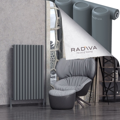 Radiva - Mati Alüminyum Radyatör 1200x810 Antrasit