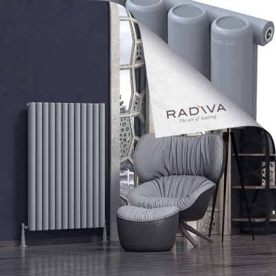 Radiva - Mati Alüminyum Radyatör 1200x884 Gri (1)
