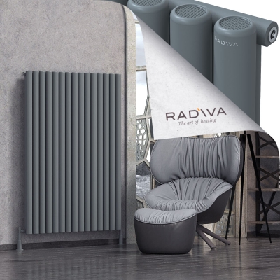 Radiva - Mati Alüminyum Radyatör 1500x1106 Antrasit - 500