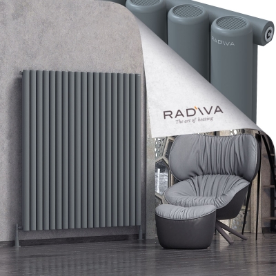 Radiva - Mati Alüminyum Radyatör 1500x1402 Antrasit