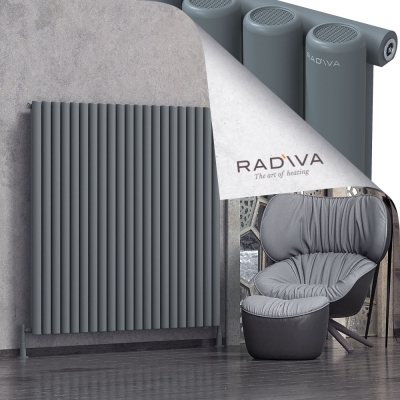 Radiva - Mati Alüminyum Radyatör 1500x1550 Antrasit (1)
